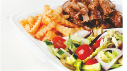 [2160005] Doner kebab on plate